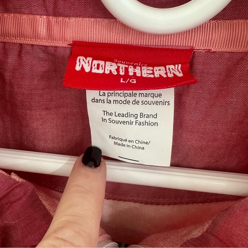 Royal Caribbean Wonder of the Seas Inaugural Season Pink Zip Up Hoodie Large - Picture 5 of 8